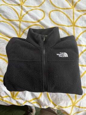 Kids The North Face Black Fleece Jacket - Classic Zip